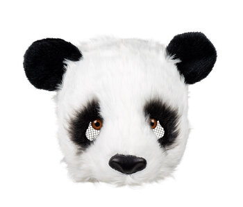 Maschera in peluche Panda