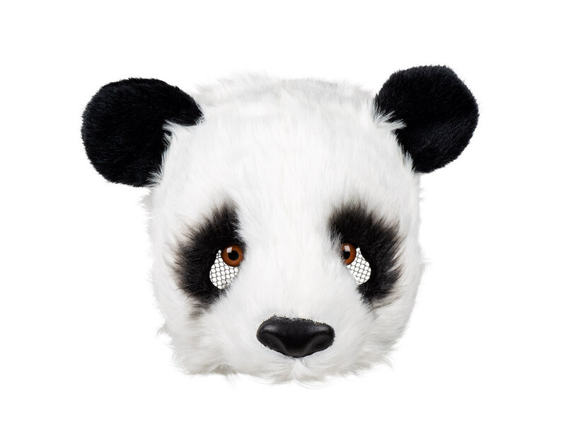 Masque peluche Panda