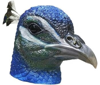 Peacock mask