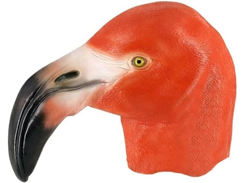 Masque flamant rose (oiseau)