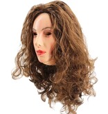 Masque Deluxe pour femme (cheveux bruns bouclés)