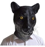 Panthermaske (schwarz)