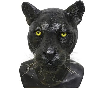 Panter masker (zwart)