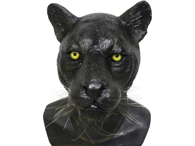 Panthermaske (schwarz)