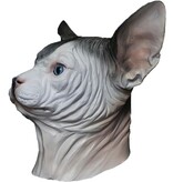 Nackte Katzenmaske (grau)