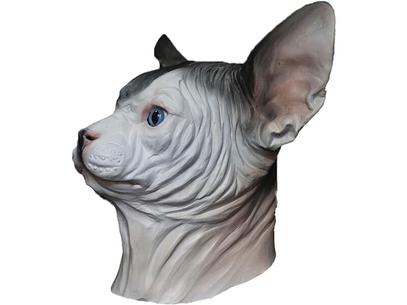 Maschera gatto nudo (grigio)