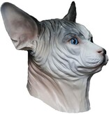 Masque de chat nu (gris)