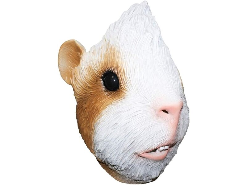 Hamstermaske (weiß-braun)