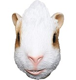 Hamster mask (white-brown)