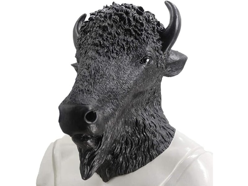 Maschera da bisonte