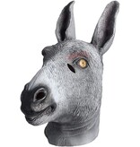 Donkey mask gray Deluxe