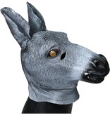 Donkey mask gray Deluxe