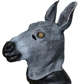 Masque d'âne gris Deluxe
