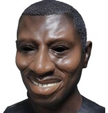 Black man mask (smiling face)