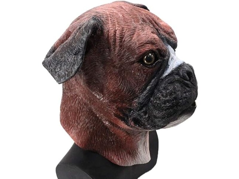 Dog mask Boxer Deluxe