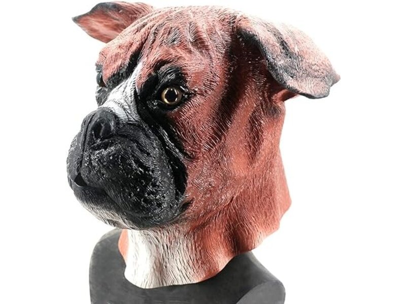 Dog mask Boxer Deluxe