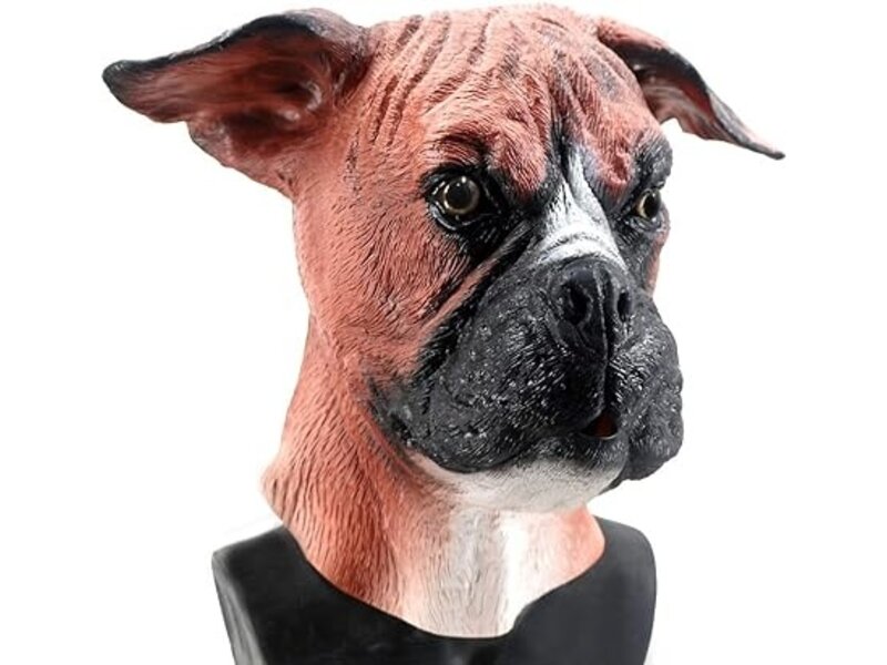 Dog mask Boxer Deluxe