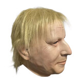 Männermaske mit blonden Haaren (Boris Johnson)