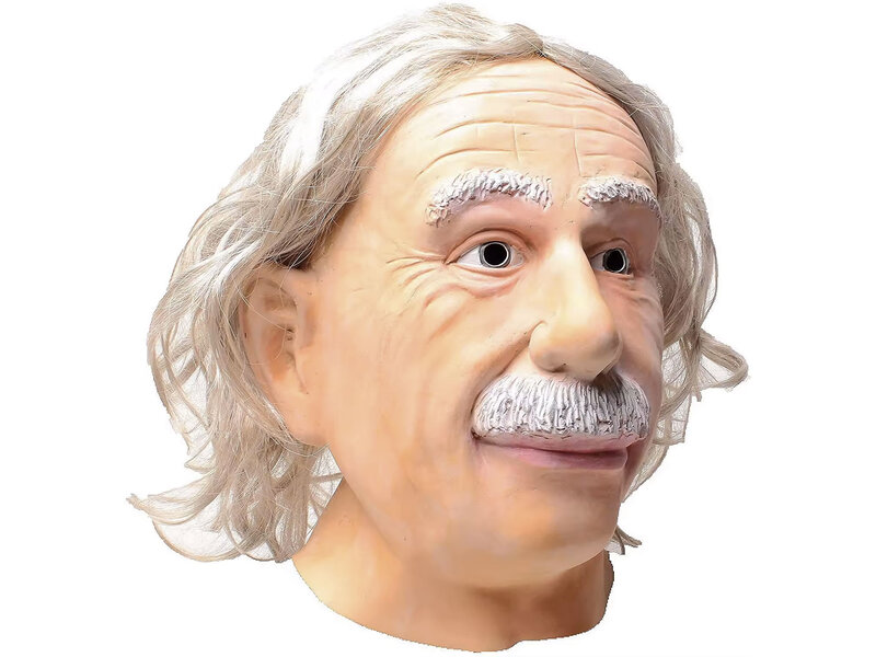 Maschera di Albert Einstein