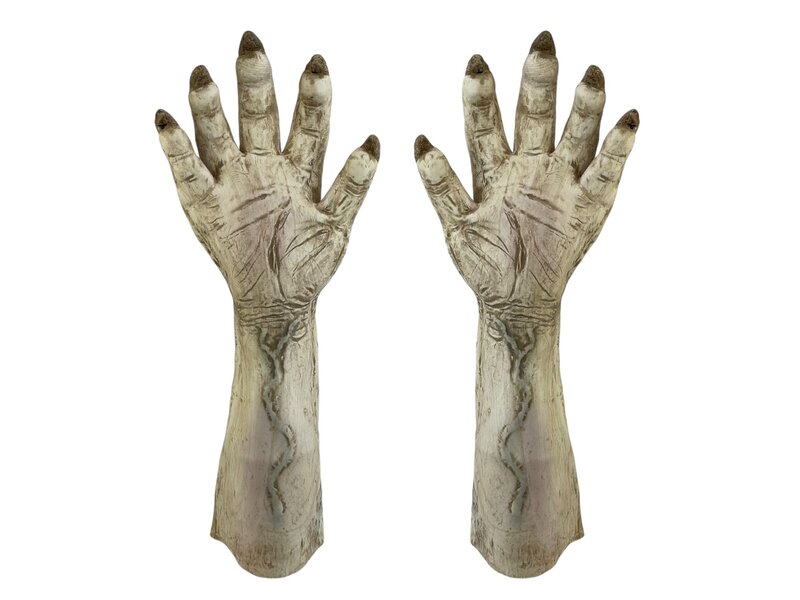 Animal/monster gloves (grey)