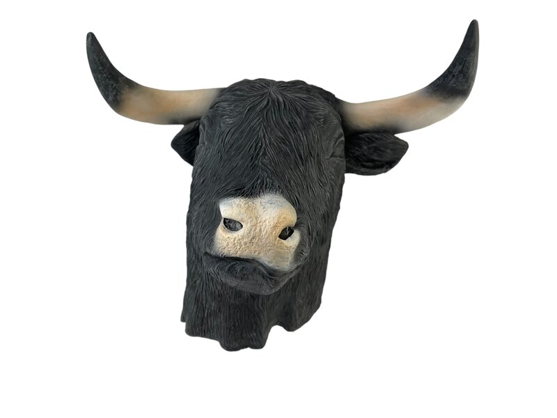 Maschera da toro (nera)