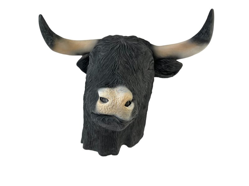 Stier masker (zwart)