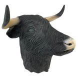 Stier masker (zwart)