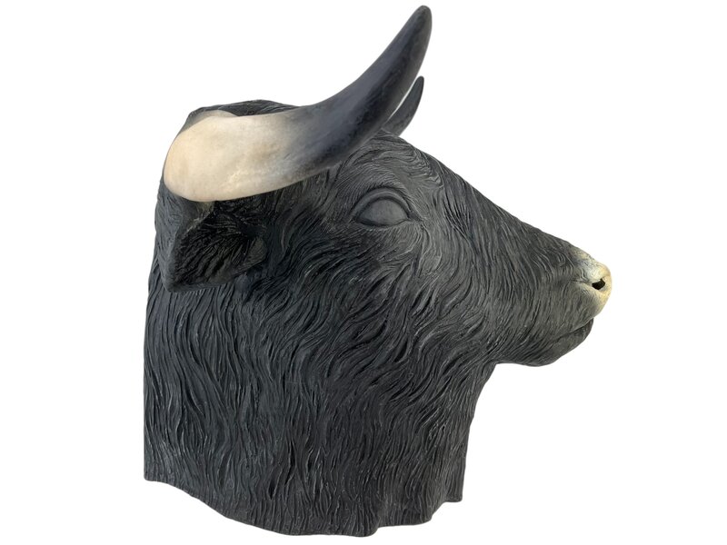 Stier masker (zwart)