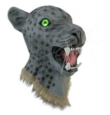 Leopard mask (gray)