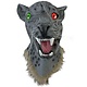 Luipaard masker (grijs)
