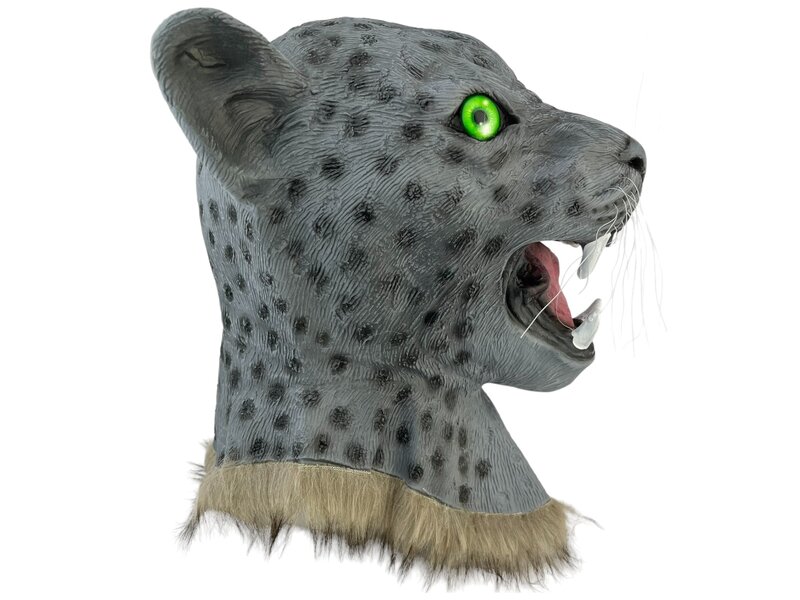 Leopard mask (gray)