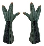 Gants d'animal (reptile) / accessoires (vert)