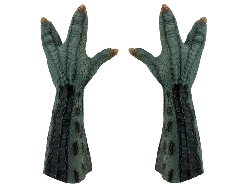 Gants d'animal (reptile) / accessoires (vert)