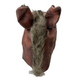 Donkey mask brown Deluxe