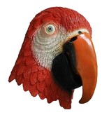 vogelmasker - Rode Ara papegaai