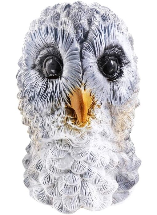 Bird mask (owl) white