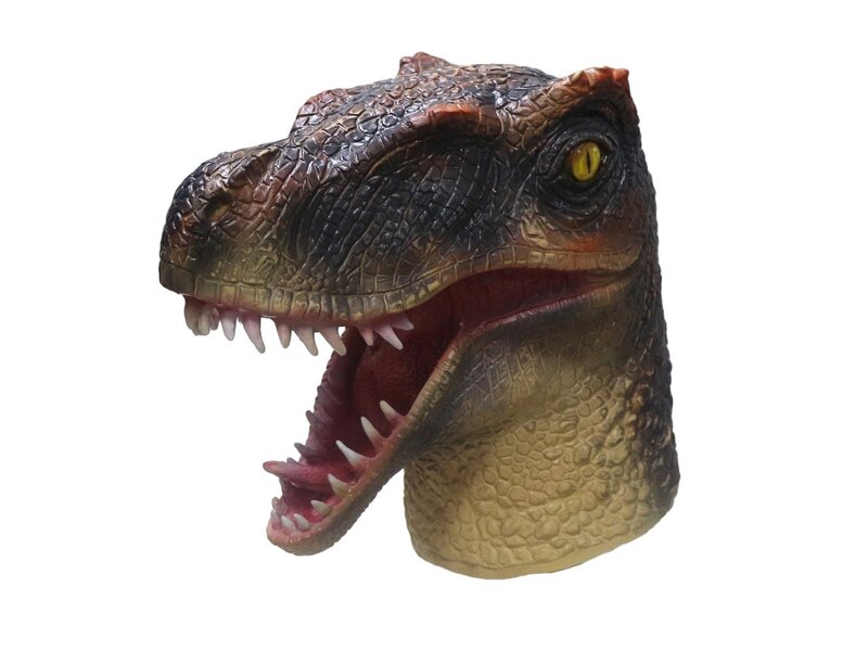 Maschera da velociraptor