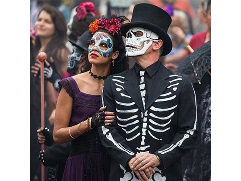 Scepter with skull (60 cm) Spectre James Bond accessory