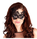 MisterMask.nl Maschera in pizzo nero (Flora)