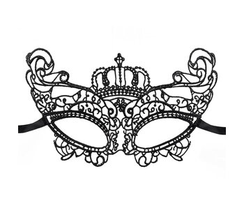 MisterMask.nl Maschera in pizzo nero (regina)