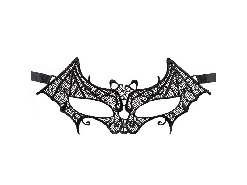 MisterMask.nl Kanten masker zwart (Vleermuis)