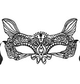 MisterMask.nl Masque en dentelle noire (Catwoman)