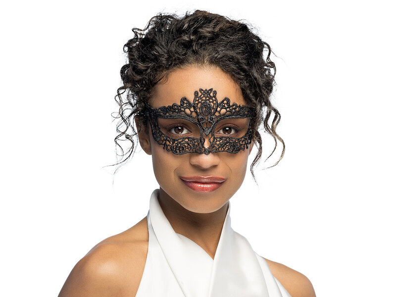 MisterMask.nl Maschera in pizzo nero (principessa)