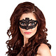 Kanten masker zwart (Prinses)