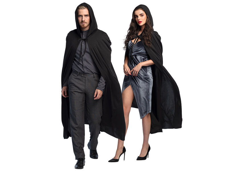 MisterMask.nl Cape noire (170 cm)