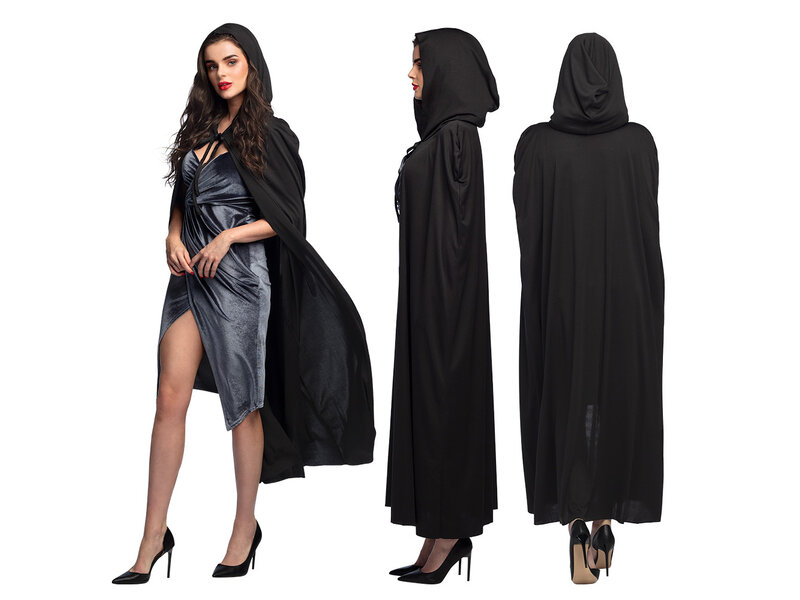 MisterMask.nl Cape noire (170 cm)