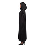 MisterMask.nl Zwarte cape (170 cm)