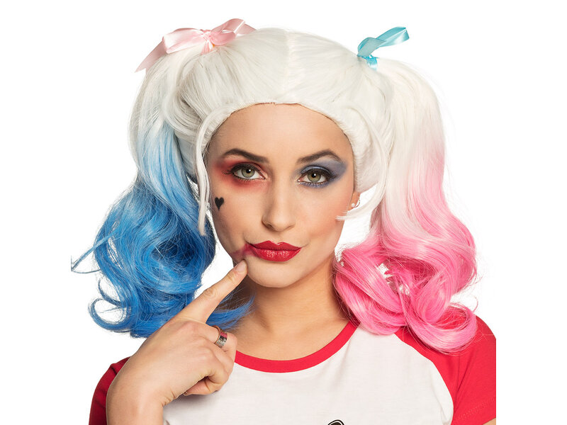 MisterMask.nl Harley Quinn pruik