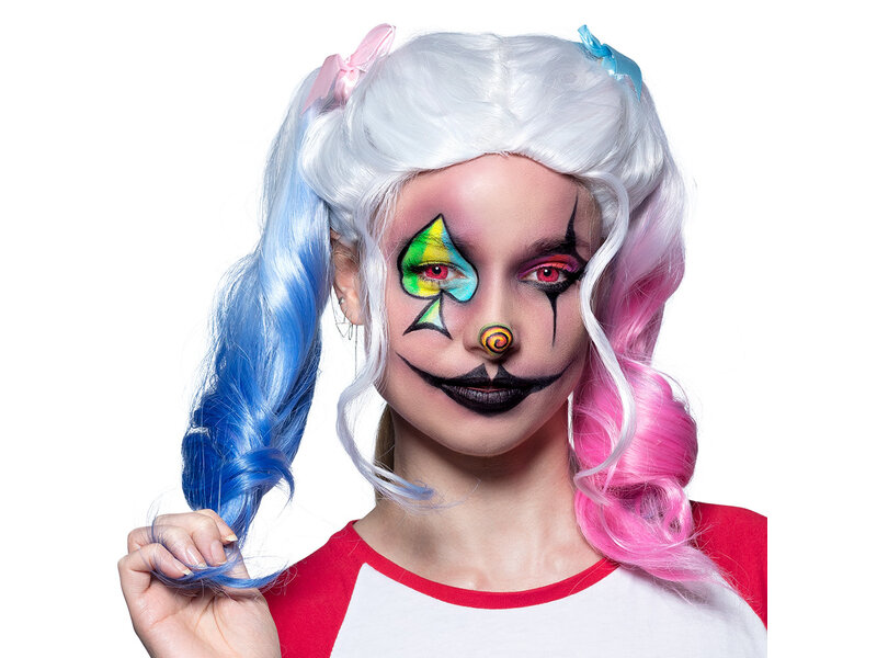 MisterMask.nl Harley Quinn pruik