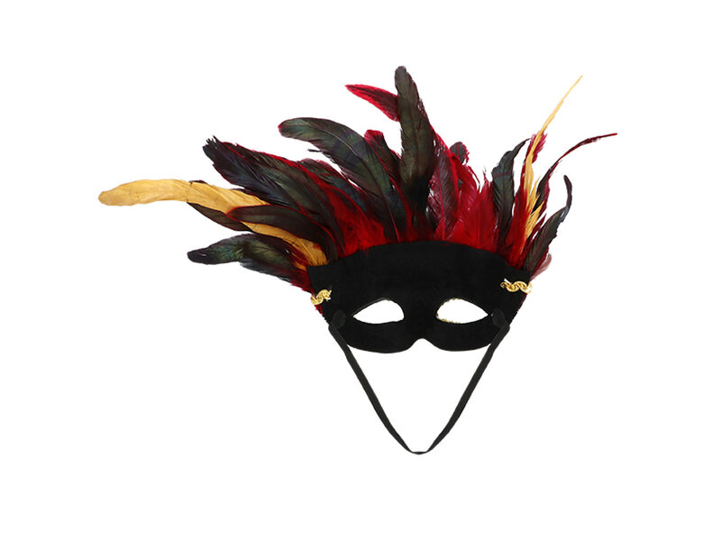 MisterMask.nl Masque vénitien à plumes